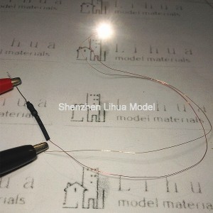 SMD LED with copper wire&R