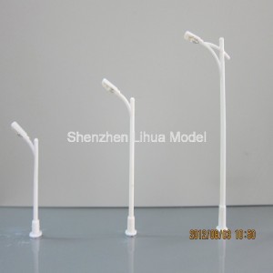 street lamp 01----single head model lamp scale street lamp