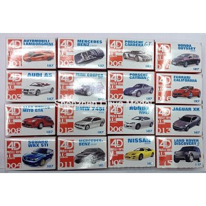 1:87 4D plastic car