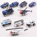 1:87 metal police car