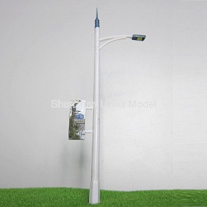 street lamp 05----single head model scale street lamp