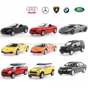 1:50 metal car 04--lightless 10cm length