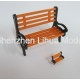 park bench chair---architectural outdoor  model chair