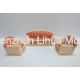 ceramic sofa 04---1:25 scale Architectural mode sofa 