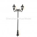 LHM687 metal yard lamp-double head