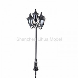 LHM689 metal yard lamp-4 heads