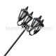 LHM689 metal yard lamp-4 heads