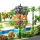 LHM690 metal yard lamp-5 heads