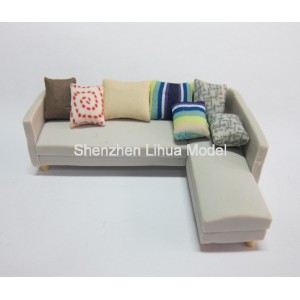 ceramic sofa 06---1:25 scale Architectural mode sofa 