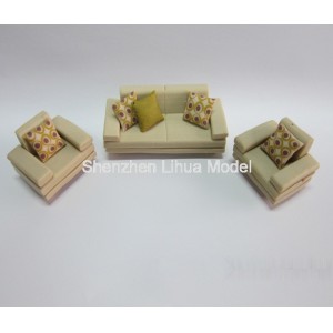 ceramic sofa 07---1:25 scale Architectural mode sofa 