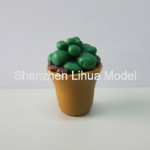 ceramic pot 01---flower pot architectural model pot