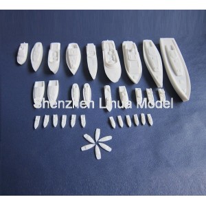 boat---architecture model scale miniature ABS plastic boat