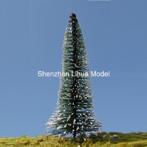 pine tree 07---architecture model scale snow pine tree 