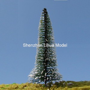 pine tree 07---architecture model scale snow pine tree 