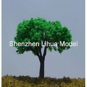 scenery tree 09---middle green model scale artificial 