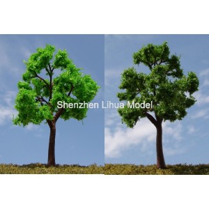 scenery tree 13---middle/dark green scale artificial tree
