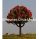 flower tree 01B---plastic model scale miniature color tree