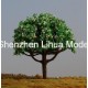 flower tree 01C---plastic model scale miniature color tree