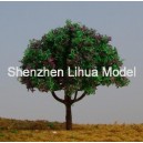 flower tree 01D---plastic model scale miniature color tree