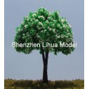 flower tree 02C---plastic model scale miniature color tree