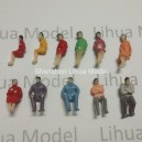 1:100 TT scale sitting figures----for model train layouts