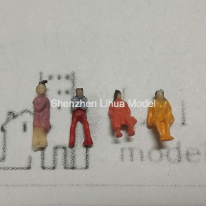 1:150 N scale sitting figures----for model train layouts