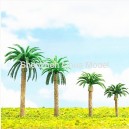 thron coconut tree---plastic architectural model tree