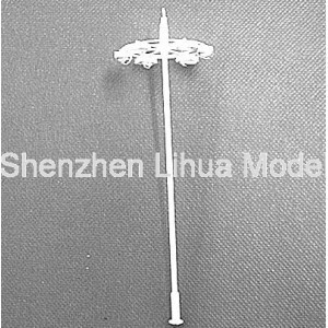 LHM17 metal plaza lamp--metal square lamp for model train