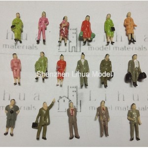 1:87 HO scale standing boutique figures---for model train