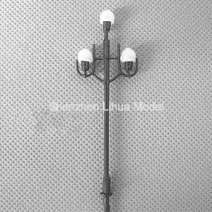 LHM518 metal yard lamp----three head