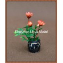 ABS flower pot 03---flower pot architectural model pot