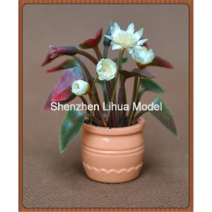 ABS flower pot 05---flower pot architectural model pot