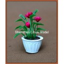 ABS flower pot 10---flower pot architectural model pot