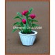 ABS flower pot 10---flower pot architectural model pot