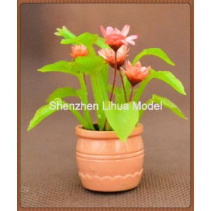 ABS flower pot 16---flower pot architectural model pot