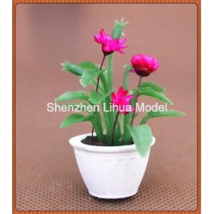 ABS flower pot 17---flower pot architectural model pot