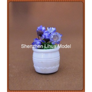 ABS flower pot 19---flower pot architectural model pot