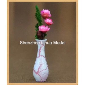 ABS flower vase 02---flower vase architectural model vase