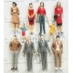 1:30 standing figures----model scale figures 