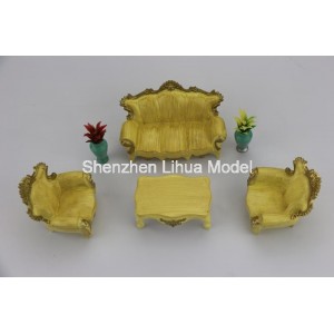 ABS sofa 02D---yellow rice European