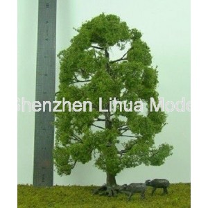tall wire tree 09--model train scenery layout use