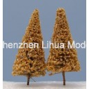 wood flour wire tree 06