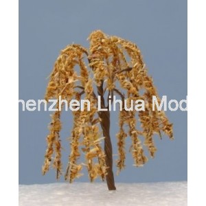 wood flour wire tree 08--model train OO HO TT N scale