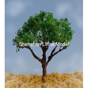 silk leaf wire tree 11--model train tree OO HO TT N scale