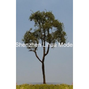 silk leaf wire tree 33--model train tree OO HO TT N scale