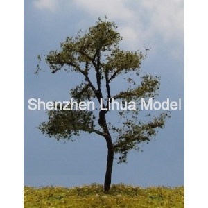 silk leaf wire tree 34--model train tree OO HO TT N scale