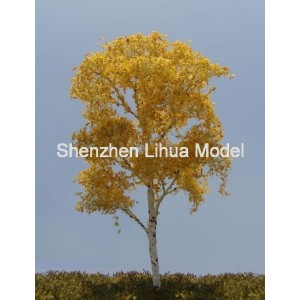 silk leaf wire tree 41--model train tree OO HO TT N scale