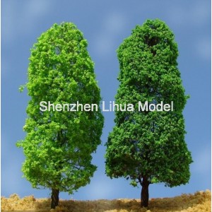 silk leaf wire tree 48--model train tree OO HO TT N scale