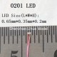 SMD LED with copper wire