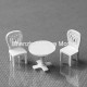 table & chair 06--1:50 1:100 for model train and building